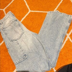 We The Free Light Blue Straight Leg Jeans